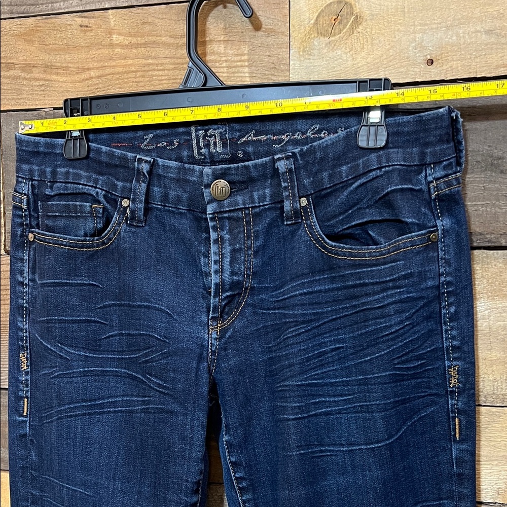 !it Jeans Women's Dark Blue Straight Jeans - Picture 5 of 16